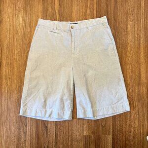 Polo By Ralph Lauren Shorts Mens Bermuda Slash Pockets Light Blue Size 30‎